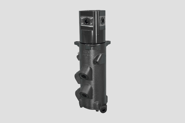 Rotary center joints for small to large hydraulic excavators